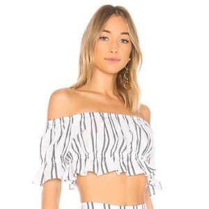 LPA 680 Peasant Crop Top
